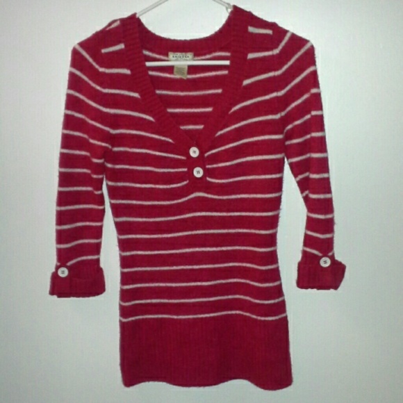 Arizona Jean Company Sweaters - Arizona Jean Fuzzy V-neck Sweater NWOT